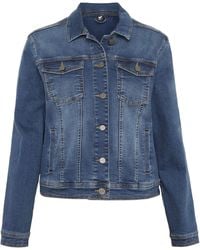 Polo Sylt - Jeansjacke im Denim-Design mit Waschung - Lyst