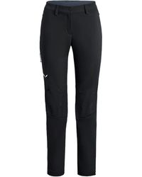 Salewa - Outdoorhose PUEZ ORVAL 2 DST W PNT BLACK OUT - Lyst
