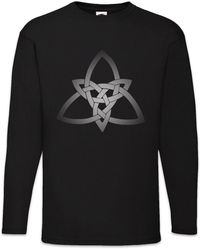 Urban Backwoods - Langarmshirt Celtic Knot Logo Sign I Langarm T-Shirt Kelten Knoten Keltisch Kreuz - Lyst