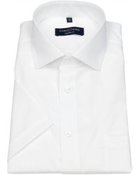 CASA MODA - Kurzarmhemd Modern Fit leicht tailliert Kentkragen - Lyst