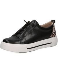 Caprice - Slip-On Sneaker, Halbschuh, Freizeitschuh, Slipper Mit Gummizügen - Lyst