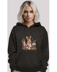 F4NT4STIC - Kapuzenpullover Osterhasen Korb Dekor Premium Qualität - Lyst