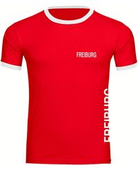 multifanshop - T-Shirt Kontrast Freiburg - Lyst