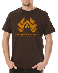 Urban Backwoods - Print- Nakatomi Plaza Sign T-Shirt Stirb Skyscraper Hard Langsam - Lyst