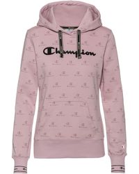 Champion Kapuzenpullover - Lila