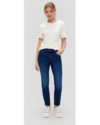 S.oliver - 7/8- Jeans Betsy / Fit / Mid Rise / Slim Leg - Lyst