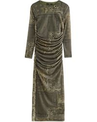 Next - Kew Collection Maxikleid mit langen Ärmeln (1-tlg) - Lyst