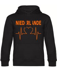 multifanshop - Kapuzensweatshirt Niederlande - Lyst