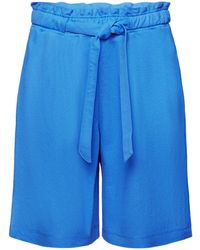 Esprit - Shorts Pull-on Bermudashorts mit Bindegürtel (1-tlg) - Lyst