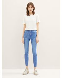 Tom Tailor - Gerade Janna Extra Skinny Jeans in Ankle-Länge - Lyst