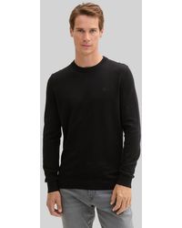 Tom Tailor - Strickpullover Pullover & Strickjacken Strickpullover Aus Baumwolle - Lyst