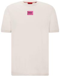 HUGO - T-Shirt - Diragolino212 Rundhals - Lyst