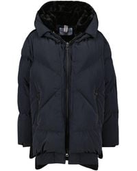 BLONDE No. 8 - Kurzmantel FROST große Kapuze ist mit flauschigem Fake Fur gefüttert - Lyst