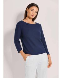 Madeleine - Strickpullover Pullover in modischer Kurzform - Lyst