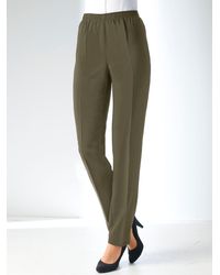 Sieh an! - Jerseyhose Bügelfaltenhose Innenbeinlänge ca. 77 cm - Lyst