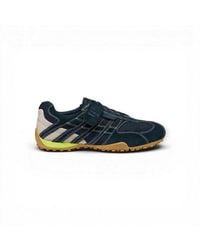 Geox - Snake Original A (Veloursleder/Synthetik) 2026 Marineblau Herren Sneaker - Lyst