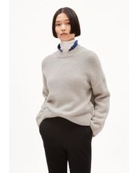 ARMEDANGELS - Strickpullover SADNAA SOLID (1-tlg., ) Pullover Oversized Fit aus Merinowoll Mix - Lyst