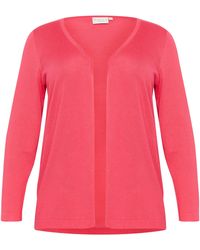 Kaffe - Cardigan Strickjacke KCfarsia Große Größen - Lyst
