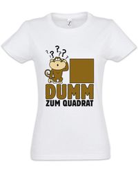 Urban Backwoods - Print- Dumm Zum Quadrat T-Shirt Fun Mathematik Mathe Schule Lehrer - Lyst
