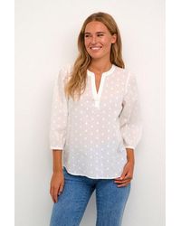 Kaffe - Langarmbluse Bluse Langarm Kajollia - Lyst