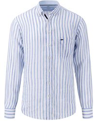 Fynch-Hatton - Leinenhemd Pure Linen Stripes - Lyst