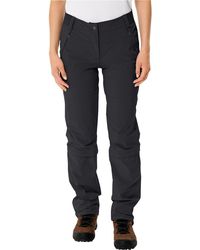 Vaude - Trekkinghose Wo Farley Stretch Capri T-Zip Pants BLACK - Lyst
