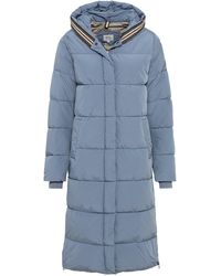 Camel Active - Langjacke COAT Smoke Blue - Lyst