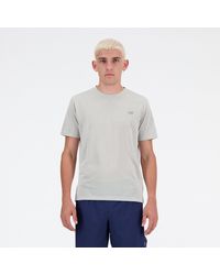 New Balance - Kurzarmshirt Athletics T-Shirt ATHLGREY AG - Lyst