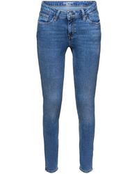 Esprit - Skinny-fit-Jeans Enge Stretchjeans mit mittelhohem Bund - Lyst