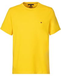 Tommy Hilfiger - T-Shirt ESSENTIAL REG FIT SOLID TEE mit Rundhalsausschnitt - Lyst