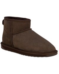 EMU - Stinger Micro (Fütterung Aus Doppeülter Schaffswolle) Chocolatebraun Winterstiefel - Lyst