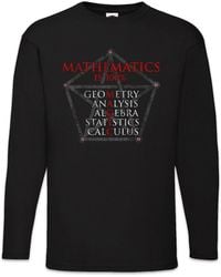 Urban Backwoods - Langarmshirt Mathematic Magic Langarm T-Shirt Lehrer Teacher Professor Nerd Geek - Lyst