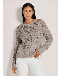 Madeleine - Strickpullover Pullover mit Ajour-Muster - Lyst