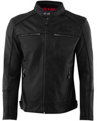 Rusty Stitches - Motorradjacke Jacke Chase -Schwarz 50 / M - Lyst