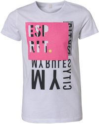 Esprit T-Shirt für Mädchen - Weiß