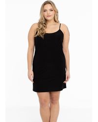 Yoek - A-Linien-Kleid ärmellos Große Größen - Lyst