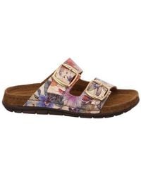 Rohde - Rodigo Pantolette Sommerschuh, Schlappen Mit Softfußbett Und Keilabsatz - Lyst