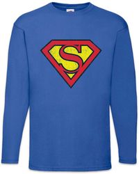 Urban Backwoods - Langarmshirt Super S Langarm T-Shirt Buchstabe Initialen Vorname Nachname Man - Lyst