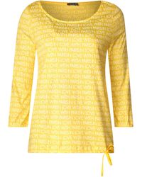 Street One 3/4-Arm-Shirt - Gelb