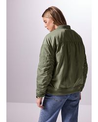 STREET ONE STUDIO - Blouson mit Rundhalsausschnitt - Lyst
