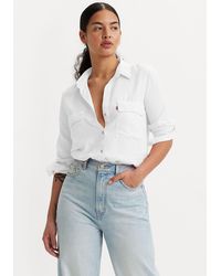 Levi's - Levi's® Hemdbluse DOREEN UTILITY SHIRT RE in gewaschener Optik - Lyst