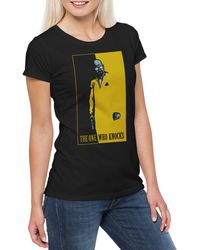 Urban Backwoods - Print- One Who Knocks T-Shirt Walter Breaking White Ehrmantraut Bad - Lyst