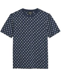 Scotch & Soda - Micro-printed regular-fit T-shirt - Lyst