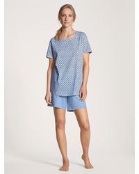 CALIDA - T-Shirt DAMEN Pyjama kurz - Lyst