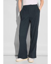 Street One - Stoffhose im Loose Fit - Lyst