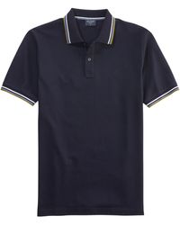 Olymp - Poloshirt Casual farbliche Kontrast-Details - Lyst