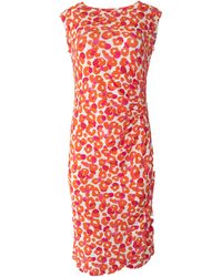 Passioni - Druckkleid Kleid abstraktem Muster Jerseykleid mit Druck - Lyst