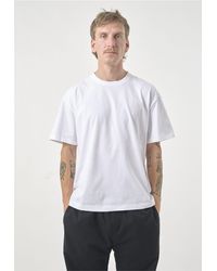 CLEPTOMANICX - T-Shirt Tee Ligull Boxy Crop mit lockerem Schnitt - Lyst