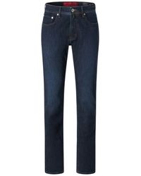 Pierre Cardin - 5-Pocket-Jeans LYON rinse washed dark denim 30915 7701.03 - Lyst