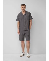 S.oliver - Bermudas Leichte Shorts mit Struktur im Relaxed Fit - Lyst